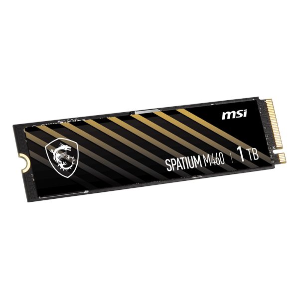 Msi Spatium M460 1tb Nvme Pcie Gen4 X4 Okuma 5000mb Yazma 4500mb M 2 Ssd 2