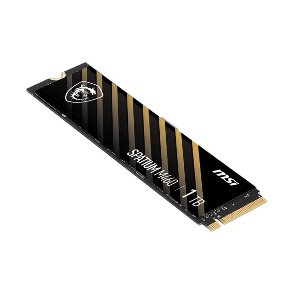 Msi Spatium M460 1tb Nvme Pcie Gen4 X4 Okuma 5000mb Yazma 4500mb M 2 Ssd 4