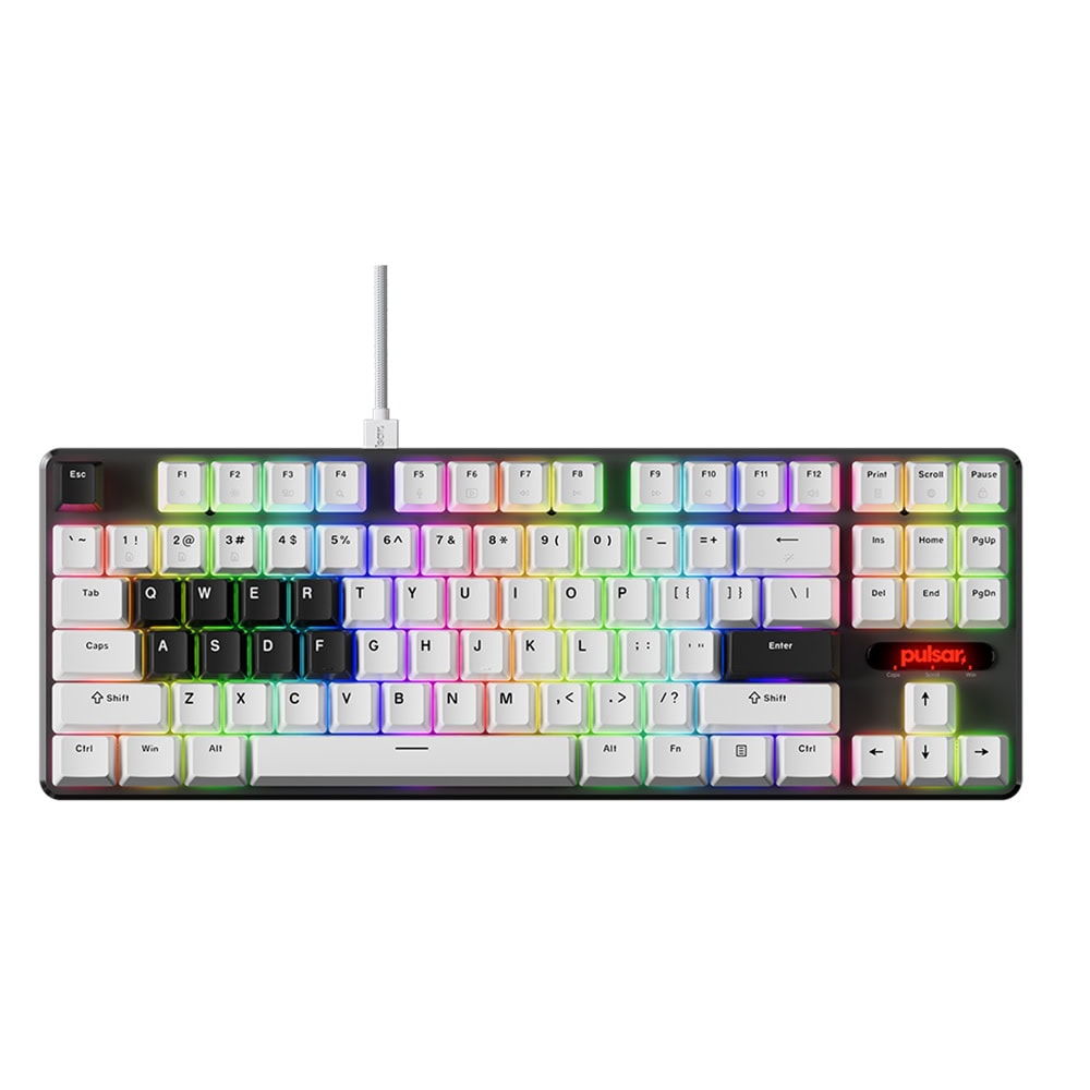 Pulsar Pcmk2 He Tkl Ansi Hall Effect Manyetik Switch Rgb Hotswap Mekanik Gaming Klavye Pcmk2he801w Y2