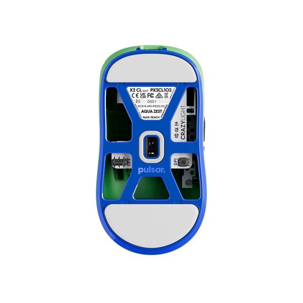 Pulsar X2 Crazylight Xs 1 Sensor Aqua Zest Kablosuz Size 1 Mini Simetrik Gaming Mouse Px2cl102 4