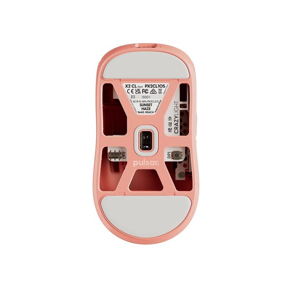 Pulsar X2 Crazylight Xs 1 Sensor Sunset Haze Kablosuz Size 1 Mini Simetrik Gaming Mouse Px2cl105 4