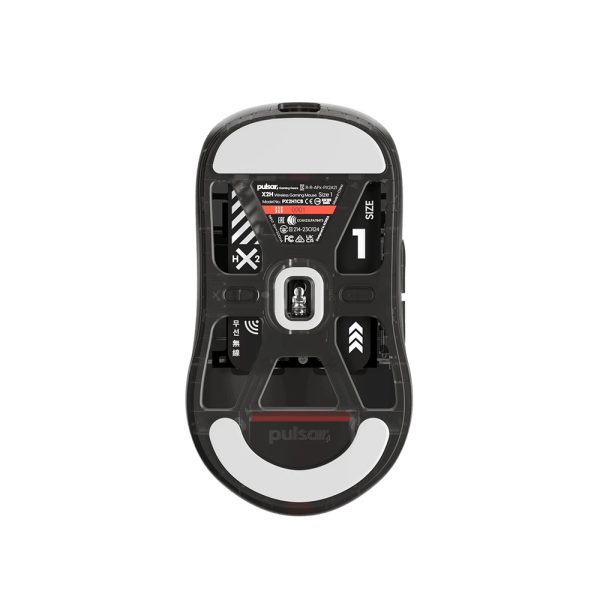 Pulsar X2h Clear Black Edition Kablosuz Size 1 Mini Gaming Mouse Px2h1cb 4