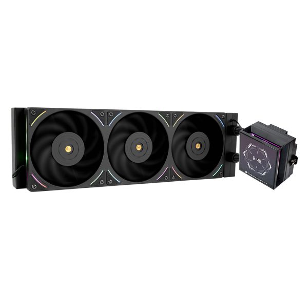 Thermalright Hyper Vision 360 Ub Argb Black 360mm Intel Amd Uyumlu Islemci Sivi Sogutucu 2 Yil Birebir Degisim Garantili 1