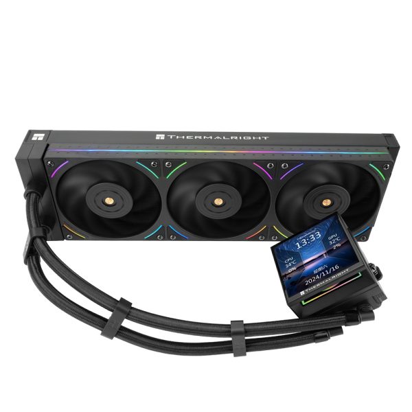 Thermalright Hyper Vision 360 Ub Argb Black 360mm Intel Amd Uyumlu Islemci Sivi Sogutucu 2 Yil Birebir Degisim Garantili 3