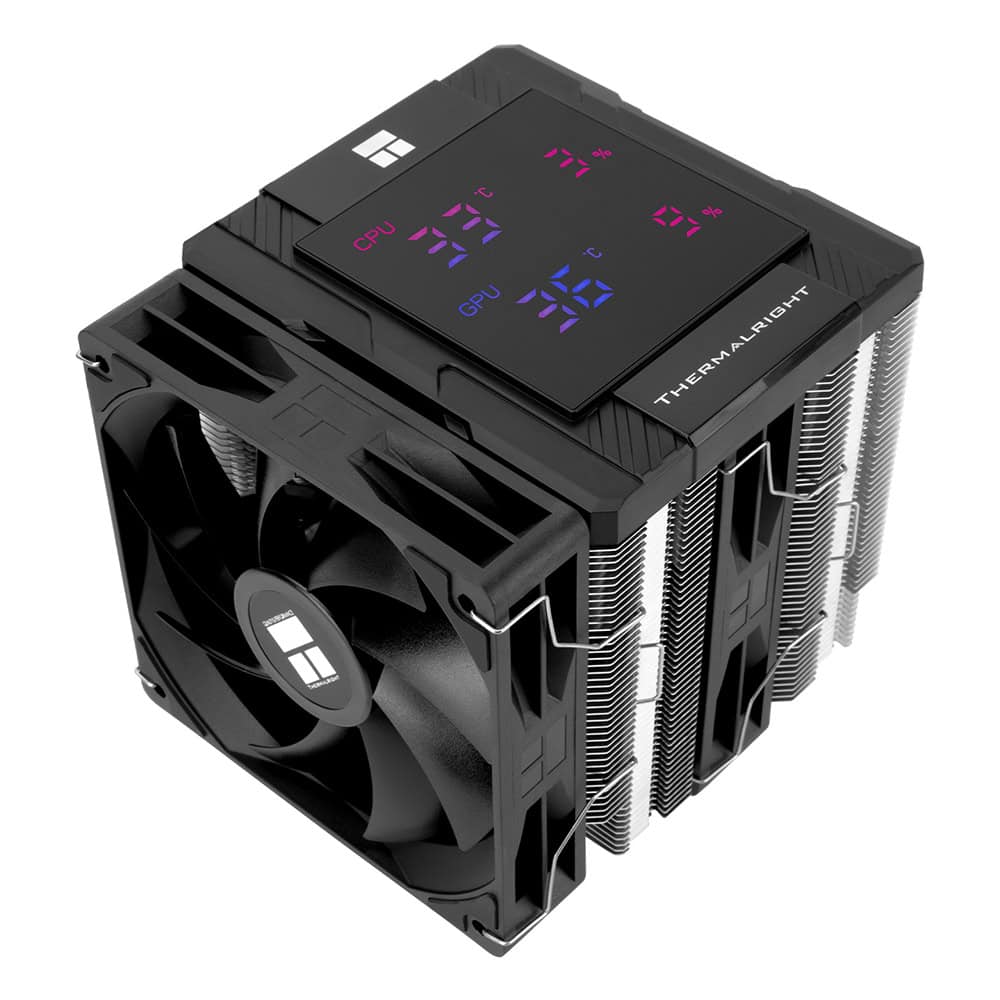 Thermalright Peerless Assassin 120 Digital Black Tl C12c X28 V2 120mm 6 X 6mm Isi Borulu Intel Amd Uyumlu Hava Sogutucu 2 Yil Birebir Degisim Garantili 1