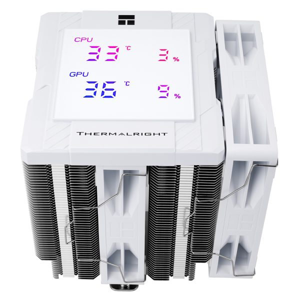 Thermalright Peerless Assassin 120 Digital White Tl C12cw X28 V2 120mm 6 X 6mm Isi Borulu Intel Amd Uyumlu Beyaz Hava Sogutucu 2 Yil Birebir Degisim Garantili 3