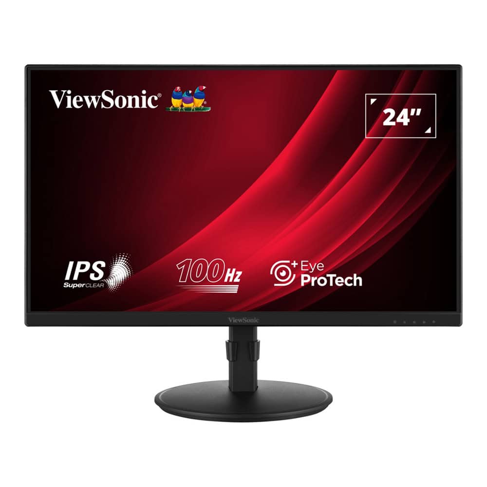 Viewsonic Va2408 Hdj 23 8 Inc 100hz 5ms Full Hd Pivot Monitor 1