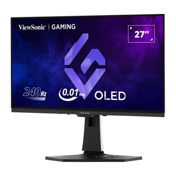 Viewsonic Xg272 2k Oled 26 5 Inc 240hz 0 02ms 2k Qhd Adaptive Sync Oled Pivot Gaming Monitor 2