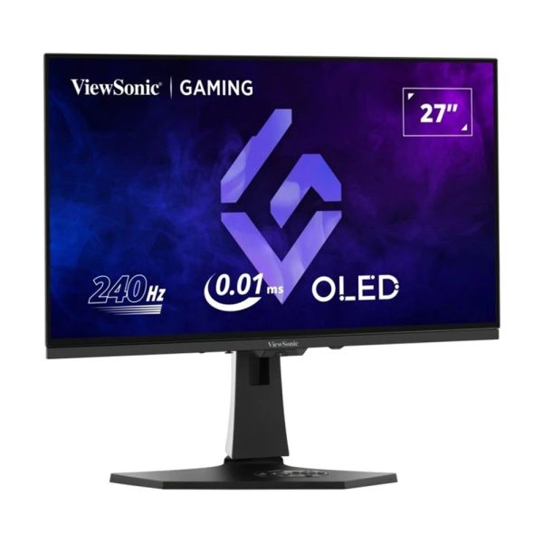 Viewsonic Xg272 2k Oled 26 5 Inc 240hz 0 02ms 2k Qhd Adaptive Sync Oled Pivot Gaming Monitor 3