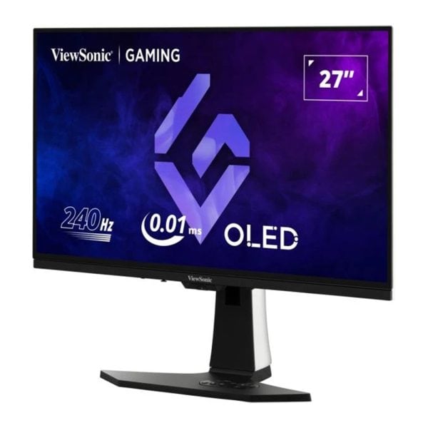 Viewsonic Xg272 2k Oled 26 5 Inc 240hz 0 02ms 2k Qhd Adaptive Sync Oled Pivot Gaming Monitor 4