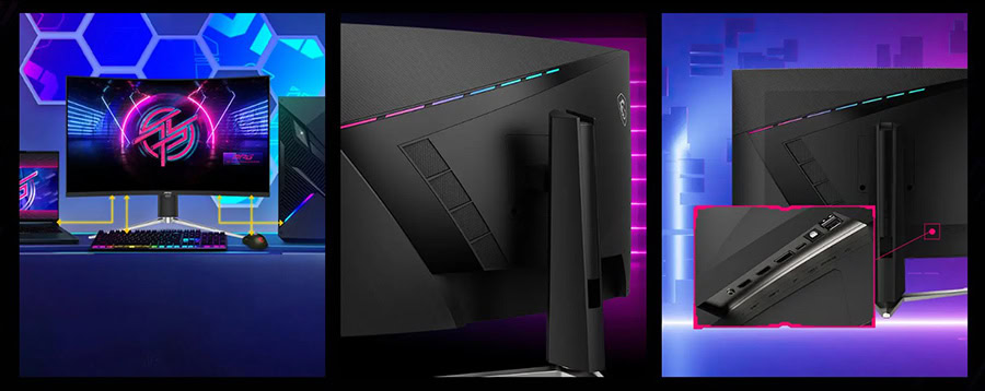 MSI MPG 325CQRXF Kavisli Gaming Monitör H12
