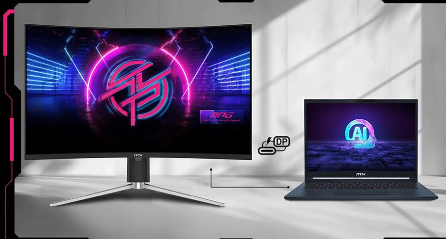 MSI MPG 325CQRXF Kavisli Gaming Monitör H14