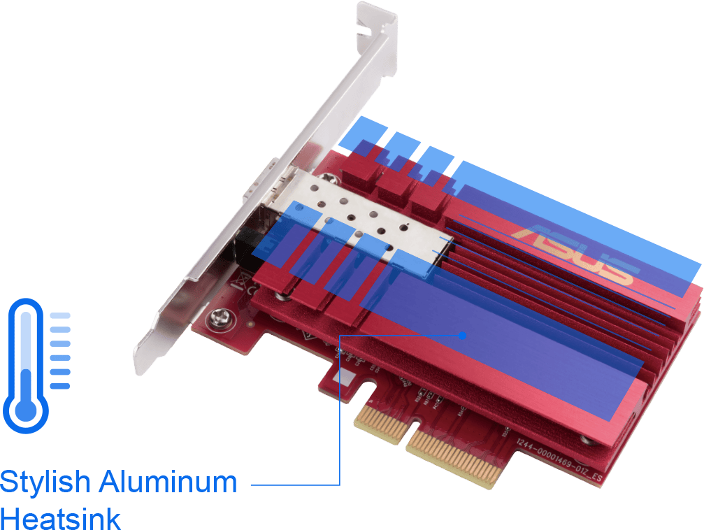 ASUS XG-C100F Ağ Adaptörü h3