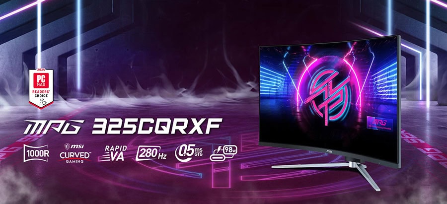 MSI MPG 325CQRXF Kavisli Gaming Monitör H2