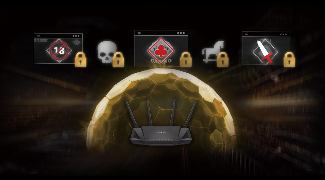ASUS RT-AX58U Extendable Router H8