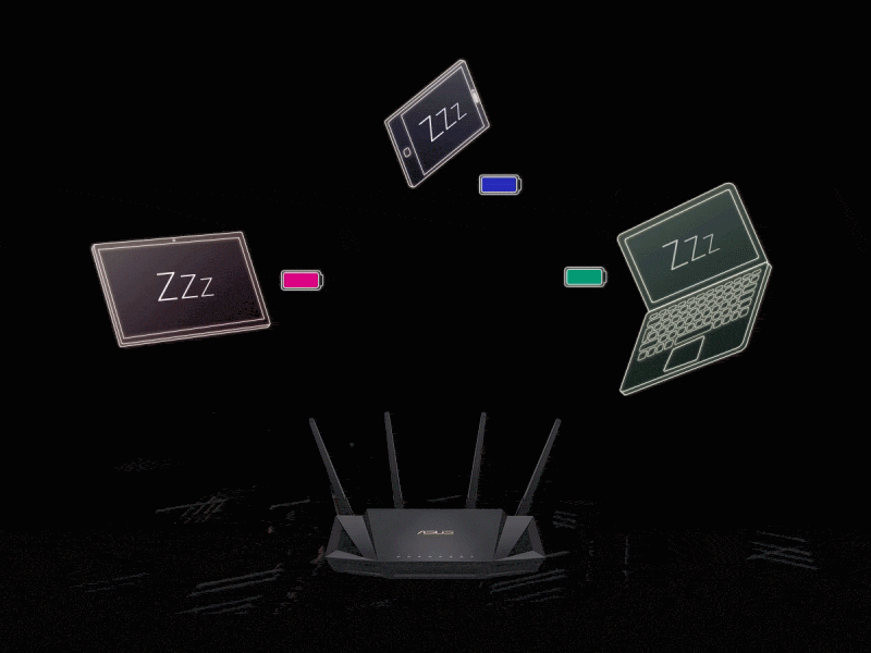 ASUS RT-AX58U Extendable Router H7