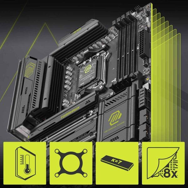 MSI MAG X870E TOMAHAWK WIFI Anakart H4