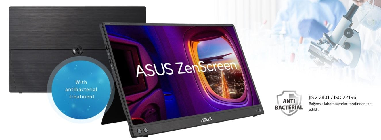 ASUS ZenScreen MB16AHV ASUS ZenScreen MB16AHV Taşınabilir Monitör H7