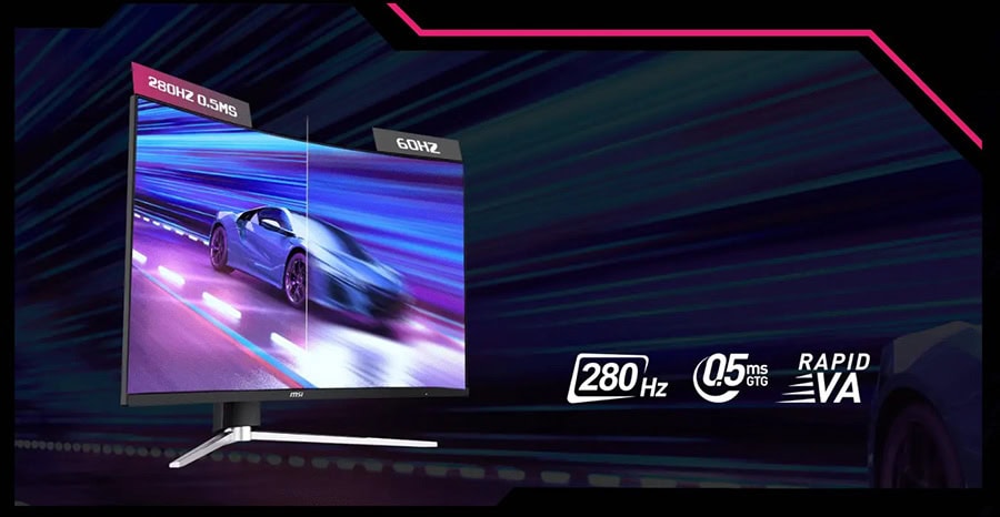 MSI MPG 325CQRXF Kavisli Gaming Monitör H6
