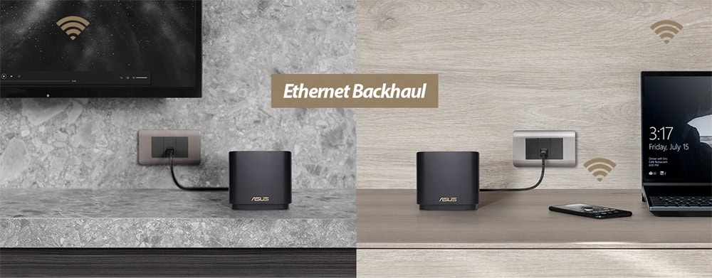 ASUS ZenWiFi XD5 (Beyaz, İkili Paket) ASUS ZenWiFi XD5 Mesh Sistemi (Beyaz, İkili Paket) H8
