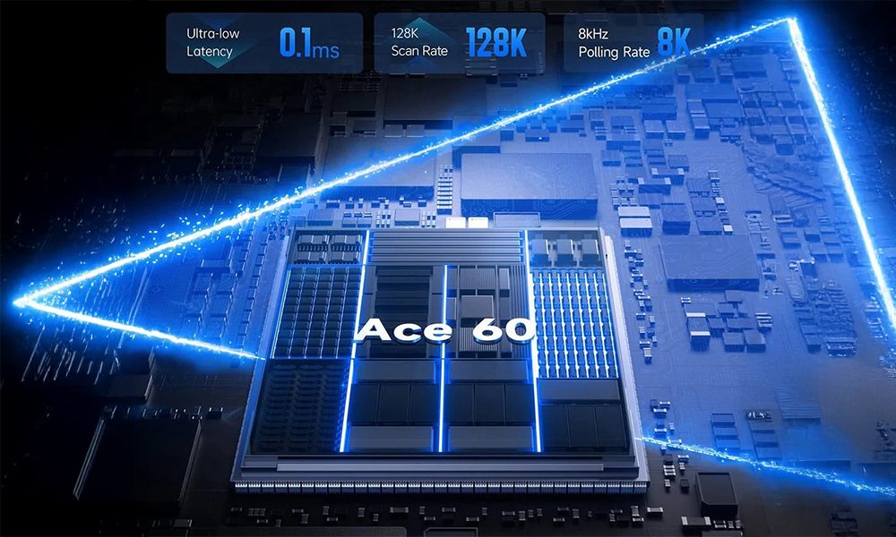 MCHOSE Ace60 Pro Siyah Gaming Klavye H5