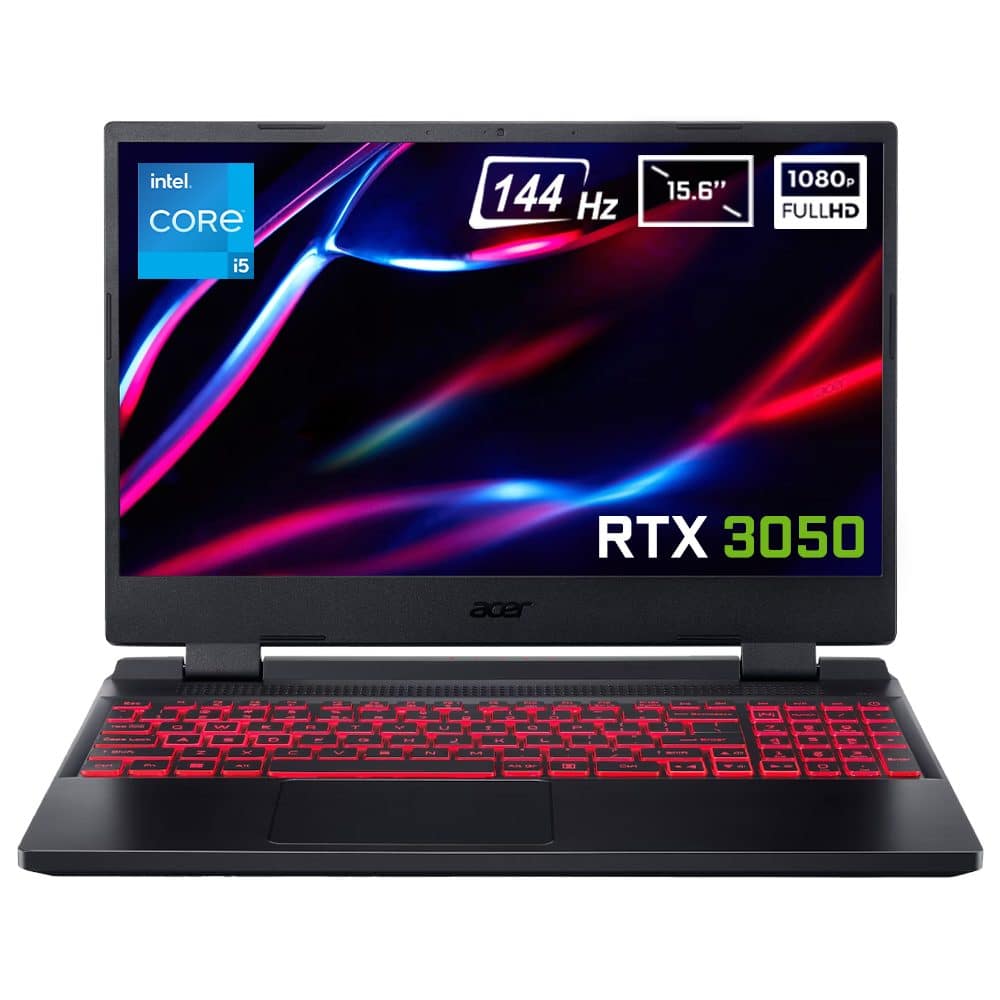 Acer Nitro 5 An515 58 544k Intel Core I5 12450h 8gb Ddr4 512gb Ssd Rtx3050 4gb 15 6 Inc Full Hd 144hz Ips Freedos Gaming Laptop Nh Qfjey 007 Y1
