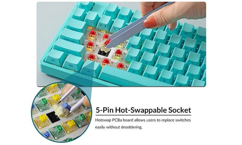 5-Pin Değiştirilebilir Soket