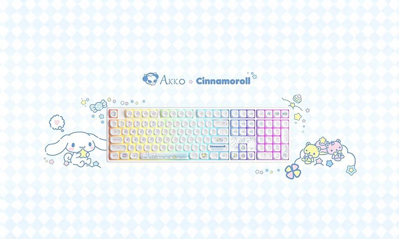Akko Cinnamoroll Star 5108B Plus Temalı Klavye