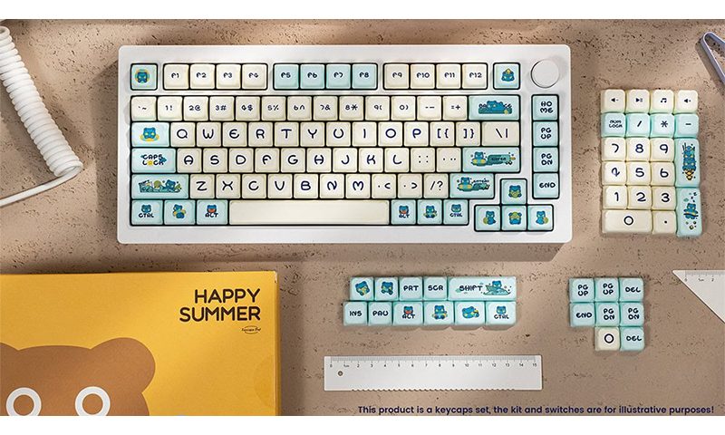 Lemon Bear Şekilli OEM Profil Tuş Başlıkları