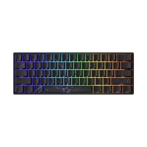 Akko Monsgeek Fun60 Max Nebulae Black Hall Effect Manyetik Switch Argb Kablosuz Hotswap Mekanik Gaming Klavye 1
