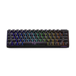 Akko Monsgeek Fun60 Max Nebulae Black Hall Effect Manyetik Switch Argb Kablosuz Hotswap Mekanik Gaming Klavye 2