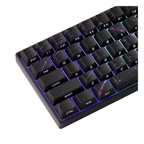 Akko Monsgeek Fun60 Max Nebulae Black Hall Effect Manyetik Switch Argb Kablosuz Hotswap Mekanik Gaming Klavye 6