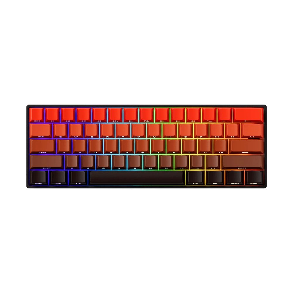 Akko Monsgeek Fun60 Max Shine Through Blaze Gradient Hall Effect Manyetik Switch Argb Kablosuz Hotswap Mekanik Gaming Klavye 1