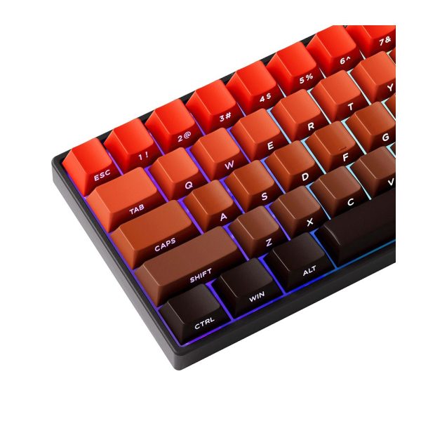 Akko Monsgeek Fun60 Max Shine Through Blaze Gradient Hall Effect Manyetik Switch Argb Kablosuz Hotswap Mekanik Gaming Klavye 5