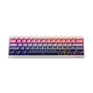 Akko Monsgeek Fun60 Max Shine Through Phantom Pink Hall Effect Manyetik Switch Argb Kablosuz Hotswap Mekanik Gaming Klavye 2