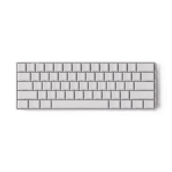 Akko Monsgeek Fun60 Max Shine Through White Hall Effect Manyetik Switch Argb Kablosuz Hotswap Mekanik Gaming Klavye 3