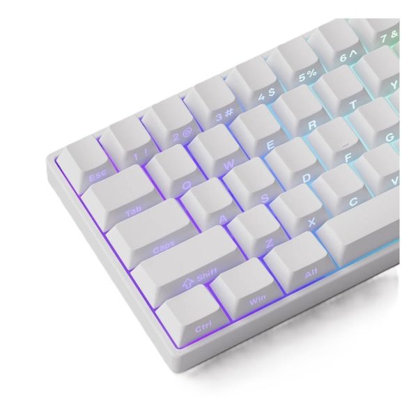 Akko Monsgeek Fun60 Max Shine Through White Hall Effect Manyetik Switch Argb Kablosuz Hotswap Mekanik Gaming Klavye 6