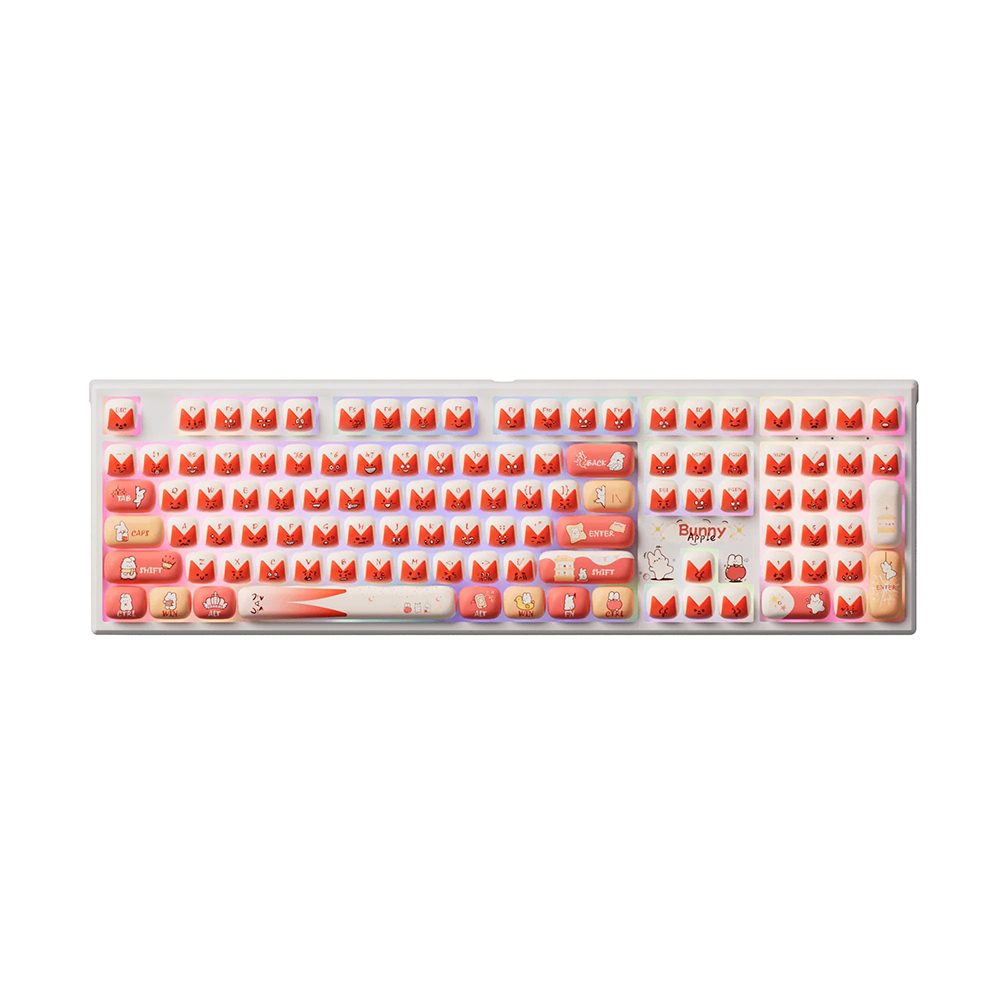 Akko Monsgeek Mg108b Bunny Apple Rgb Kablosuz Hotswap Mekanik Gaming Klavye 1