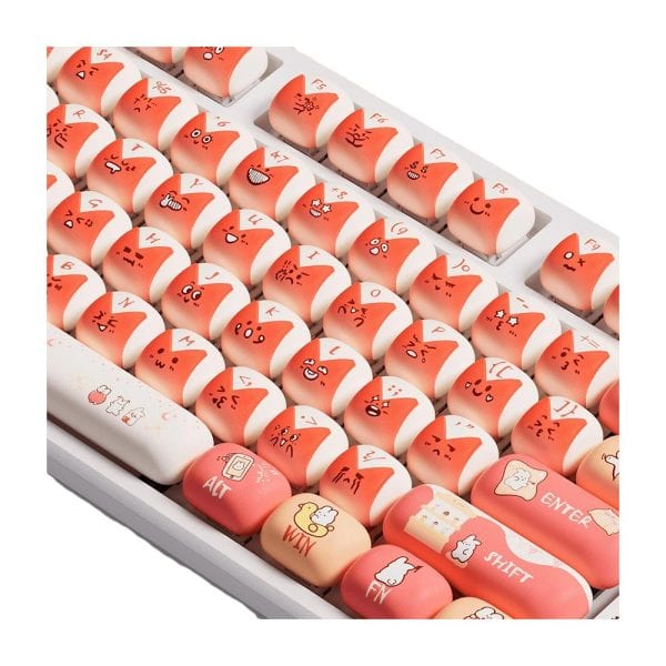 Akko Monsgeek Mg108b Bunny Apple Rgb Kablosuz Hotswap Mekanik Gaming Klavye 5