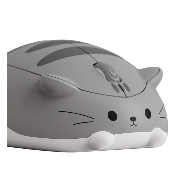 Akko X Waigua Cat Grey Mimo Kablosuz Simetrik Mouse 2
