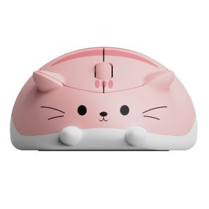 Akko X Waigua Cat Pink Angie Kablosuz Simetrik Mouse 1