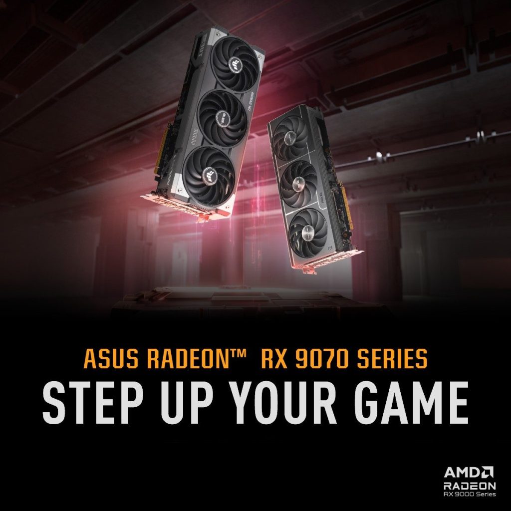 Asus Amd Radeon Rx 9070 Ve 9070 Xt Ekran Kartlarini Duyurdu 1