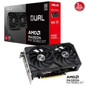 Asus Dual Radeon Rx 9060 Xt 8gb Gddr6 128 Bit Ekran Karti 2