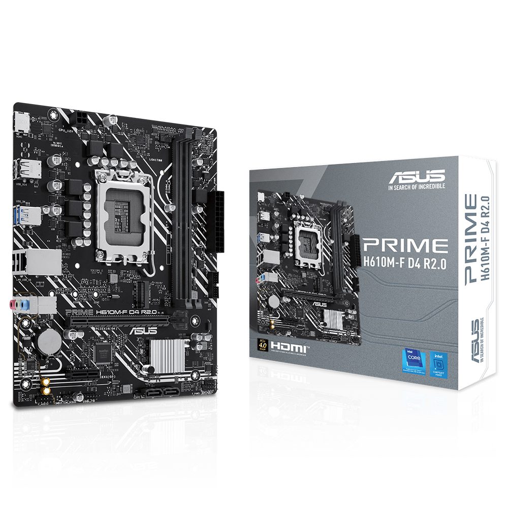 Asus Prime H610m F D4 R2 0 3200mhz Ddr4 Lga1700 M 2 Hdmi Matx Anakart 1