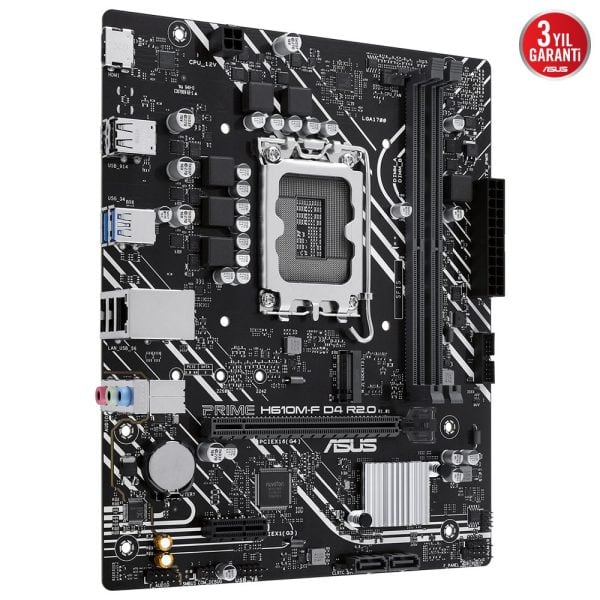 Asus Prime H610m F D4 R2 0 3200mhz Ddr4 Lga1700 M 2 Hdmi Matx Anakart 4