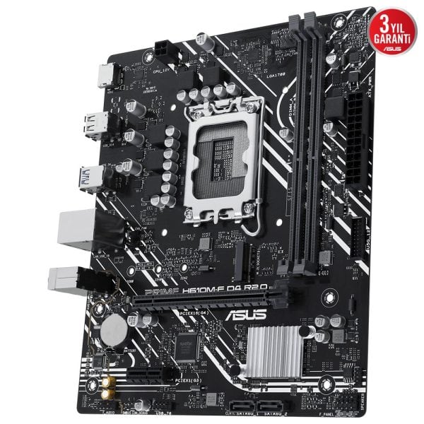 Asus Prime H610m F D4 R2 0 3200mhz Ddr4 Lga1700 M 2 Hdmi Matx Anakart 6
