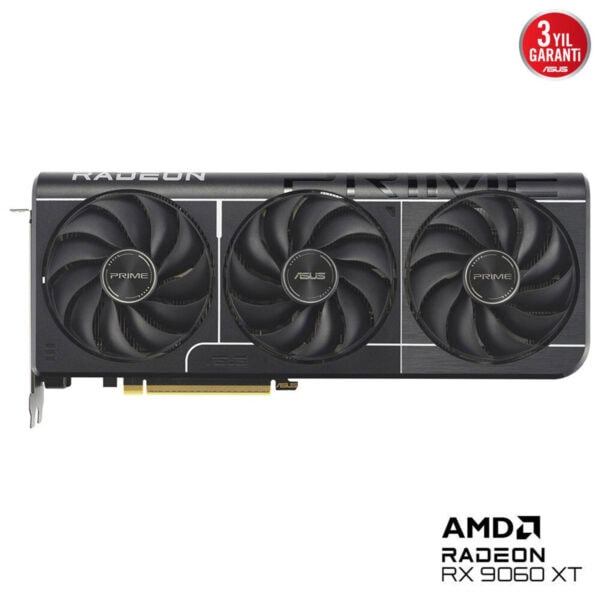 Asus Prime Radeon Rx 9060 Xt Oc 16gb Gddr6 128 Bit Ekran Karti 3