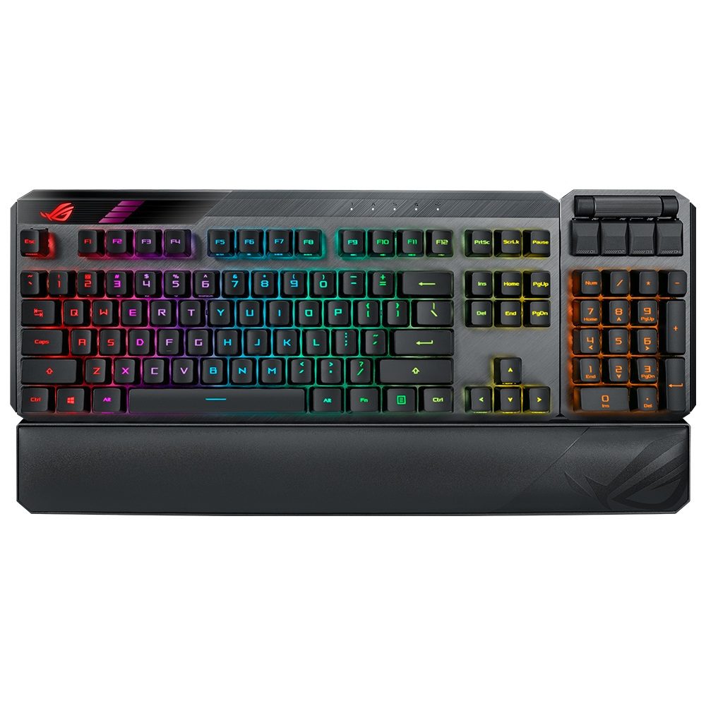 Asus Rog Claymore Ii Moduler Tkl Rx Red Switch Rgb Kablosuz Ingilizce Mekanik Gaming Klavye 1