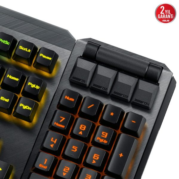Asus Rog Claymore Ii Moduler Tkl Rx Red Switch Rgb Kablosuz Ingilizce Mekanik Gaming Klavye 12