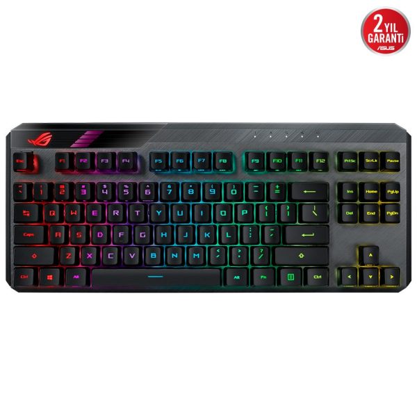 Asus Rog Claymore Ii Moduler Tkl Rx Red Switch Rgb Kablosuz Ingilizce Mekanik Gaming Klavye 6